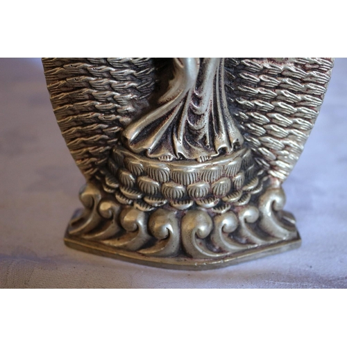 106 - Believed to be Tibetan Silver Goddess Statue