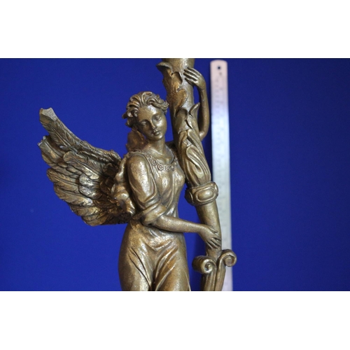 113 - Large Vintage Angel Candle Holder