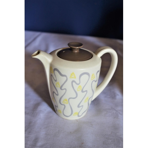 12 - Vintage Poole Pottery Tea Pot