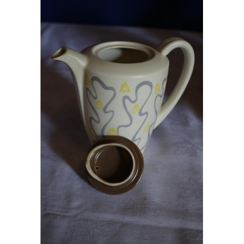 12 - Vintage Poole Pottery Tea Pot