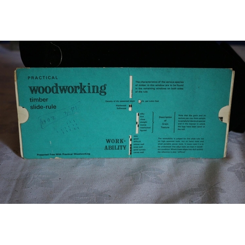 131 - Vintage Practical Woodworking Timber Slide Rule
