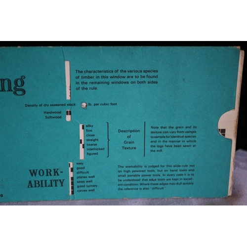 131 - Vintage Practical Woodworking Timber Slide Rule