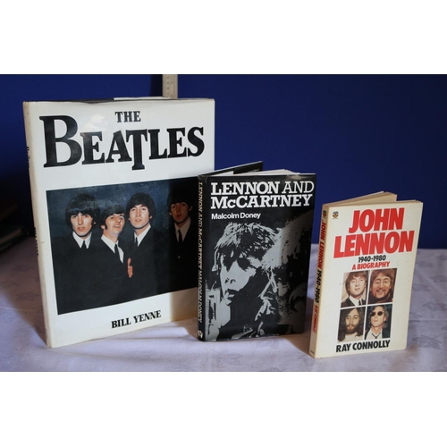 135 - Set of 3 Beatles Memorabilia Books