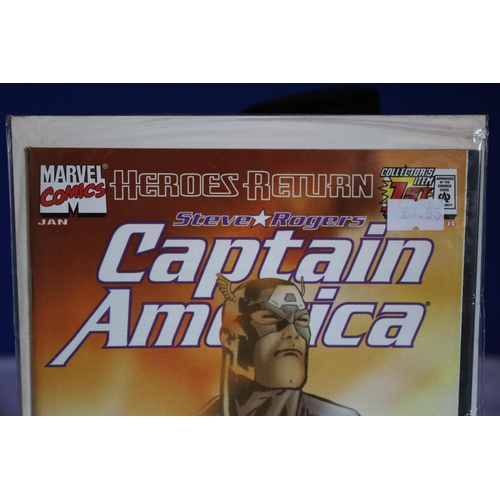 148 - Heroes Return Captain America - Jan - No. 1 Collectors Item