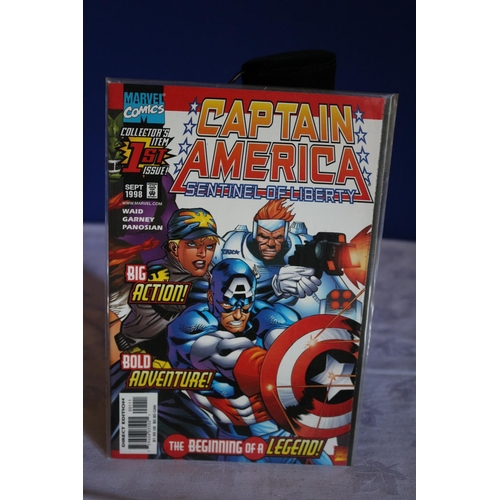 152 - Captain America Sentinel of Liberty Comic - Sept '98 No. 1 Collectors Item
