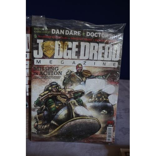 163 - 2 x Judge Dredd Megazines