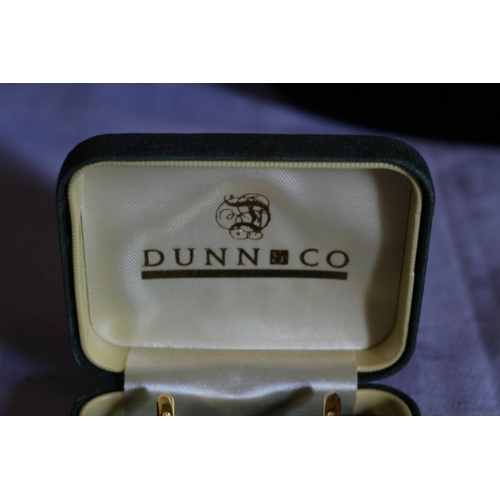 17 - Vintage Dunn & Co Boxed Mother of Pearl Cufflinks and 2 other Pairs of Cufflinks