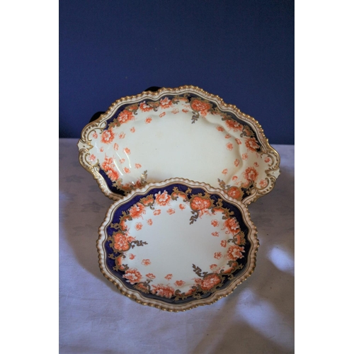 177 - Pair of Vintage Staffordshire Dishes