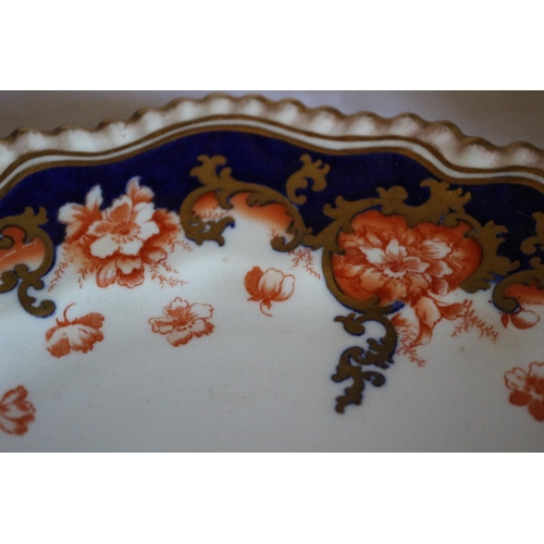 177 - Pair of Vintage Staffordshire Dishes