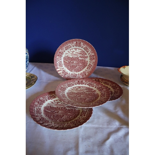 179 - Hand Engraved Hostess Tableware Large Plates