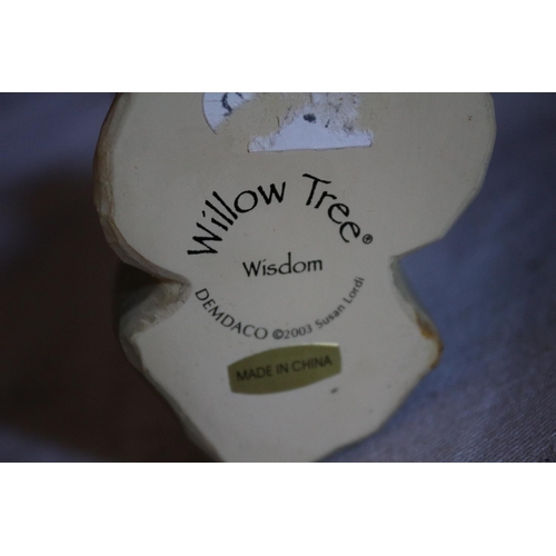 198 - Lovely Willow Tree Seated Figure - Wisdom