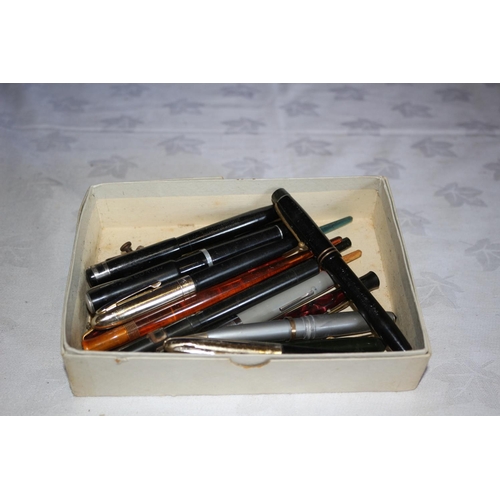 40 - Collection of Vintage Pens in a box