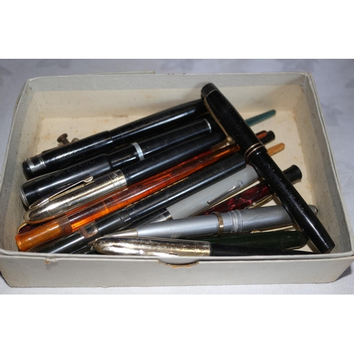 40 - Collection of Vintage Pens in a box