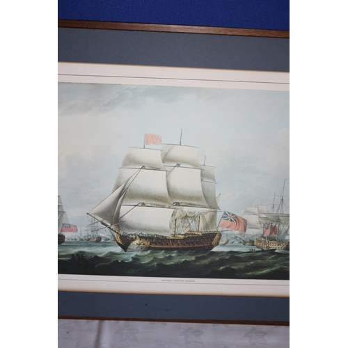 43 - Print of The Victory from the National Maritime Museum