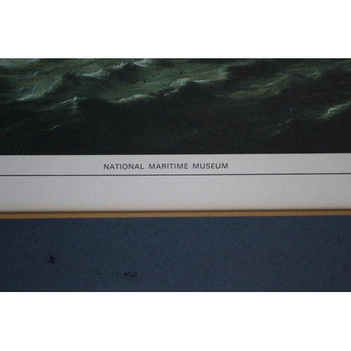 43 - Print of The Victory from the National Maritime Museum