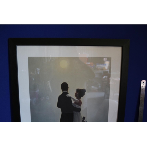 49 - Framed & Glazed Jack Vettriano Print #2