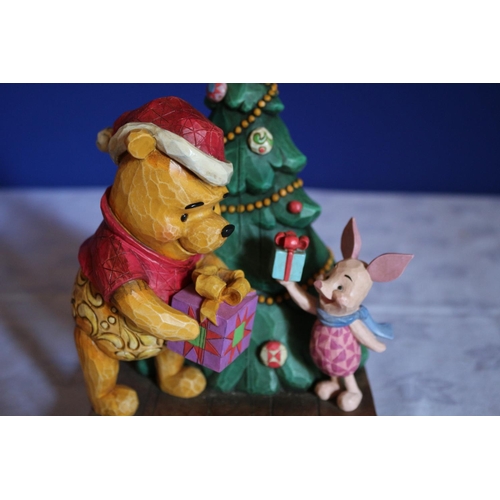 81 - Disney Store Collectable Winnie the Pooh Christmas Tree Gifts Piece