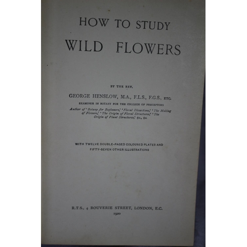 214 - How to Study Wild Flowers with Coloured Plates