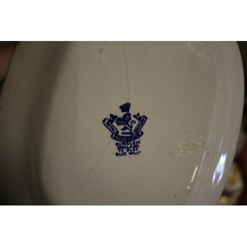 234 - Collection of Blue Willow Pattern Dishes - Mixed Age