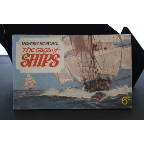 250 - The Saga of Ships - Brooke Bond Tea Cards - Complete Set