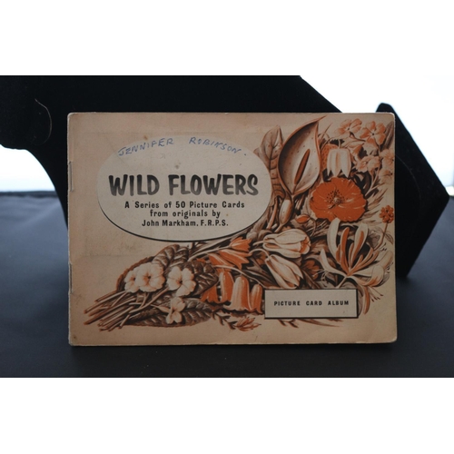 258 - Wild Flowers - Brooke Bond Tea / Picture Cards - Complete Set