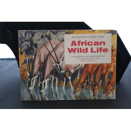 266 - African Wild Life - Brooke Bond Tea / Picture Cards - Complete Set