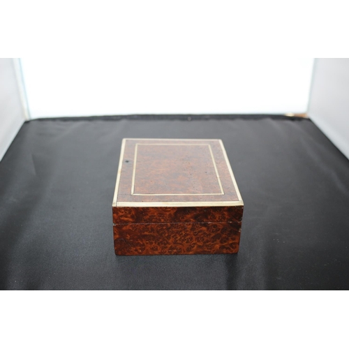 286 - Inlaid Wooden Trinket Box