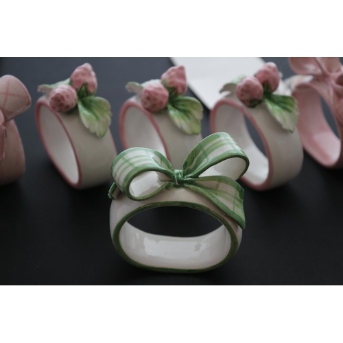 290 - Collection of China Napkin Rings