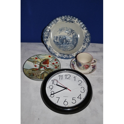 313 - Interesting Collection of Johnson Brothers Terrine Bowl, Collectors Plate, Decorative Cup and Saucer... 