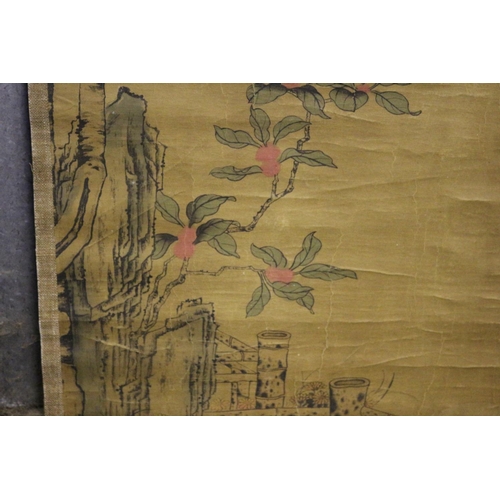 315 - Stunning Piece - Highly Collectable Antique Long Chinese Scroll Depicting Rabbits Which are Consider... 
