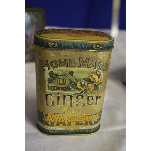 324 - Collection of 4 Vintage Tins