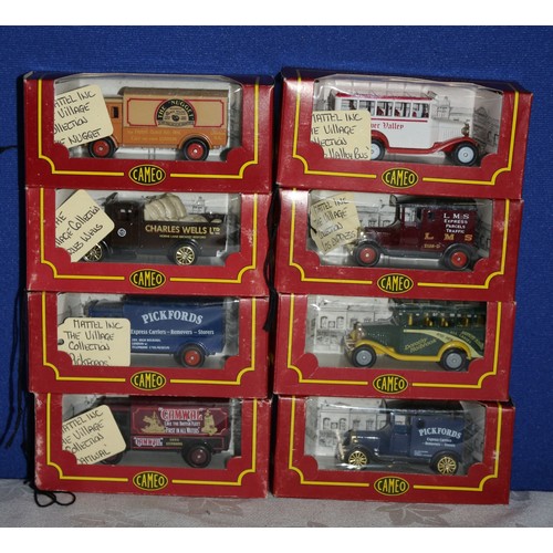 329 - Collection of 8 Boxed Cameo Corgi Model Cars