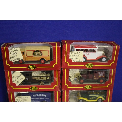 329 - Collection of 8 Boxed Cameo Corgi Model Cars