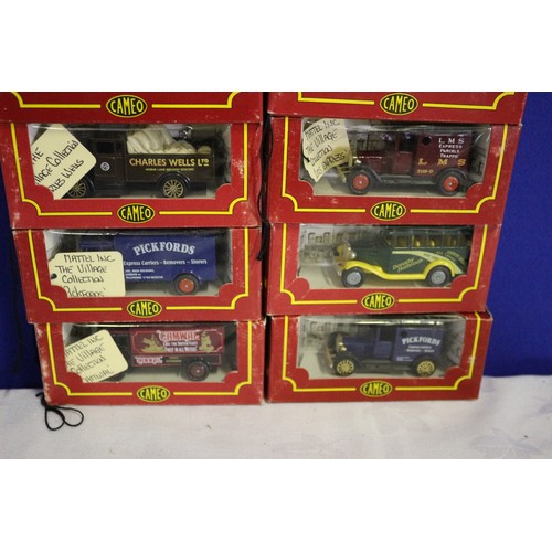 329 - Collection of 8 Boxed Cameo Corgi Model Cars