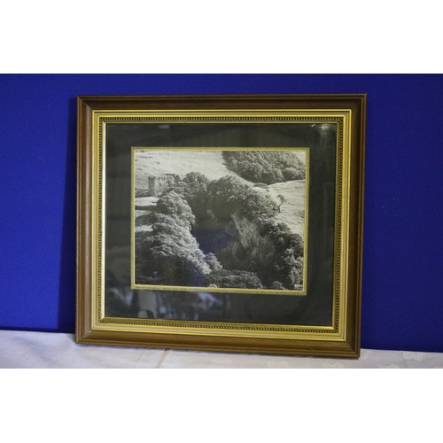 383 - Framed and Glazed Original Photograph by Julian Drake 1986 of Peak Cavern - Measureless to Man - Thi... 