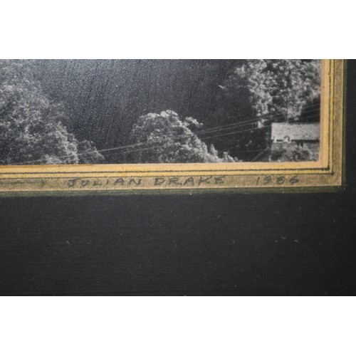 383 - Framed and Glazed Original Photograph by Julian Drake 1986 of Peak Cavern - Measureless to Man - Thi... 