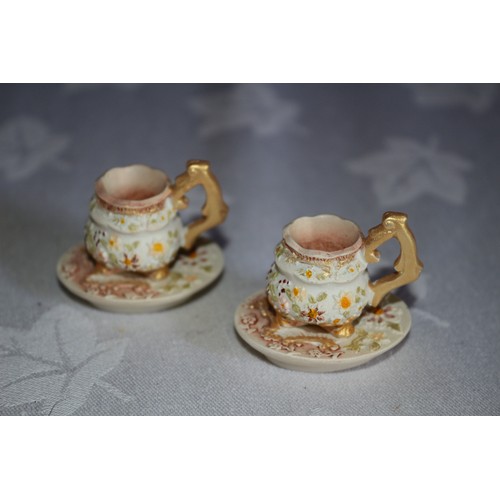 402 - Victorian Style Miniature Tea Set - Boxed and New