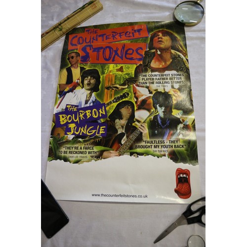 442 - The Counterfeit Stones Concert Poster - The Bourbon Jungle