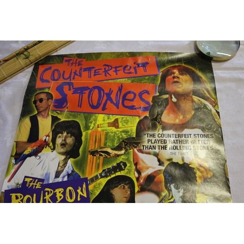 442 - The Counterfeit Stones Concert Poster - The Bourbon Jungle