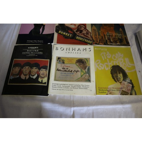 446 - Collection of 9 Highly Collectable Classic Auction Catalogues from Christies, Sotherbys and Bonhams.