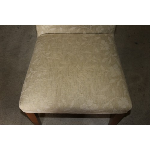 454 - Set of 4 Laura Ashley - Garret Chairs Upholstered in Leyla Biscuit Material