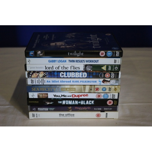 468 - #6 Mixed Collection of 10 DVDs