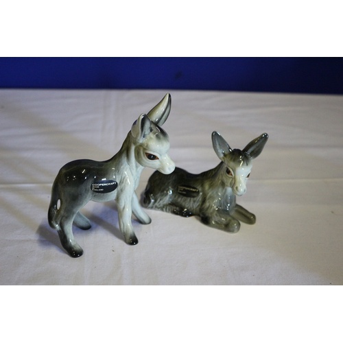 479 - Pair of Coopercraft Donkeys