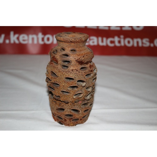 498 - Vintage Terry Harvey Hand Turned Piece of Work - This is believed to be a Large Pine Cone