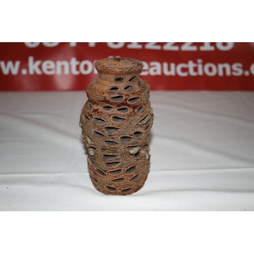 498 - Vintage Terry Harvey Hand Turned Piece of Work - This is believed to be a Large Pine Cone