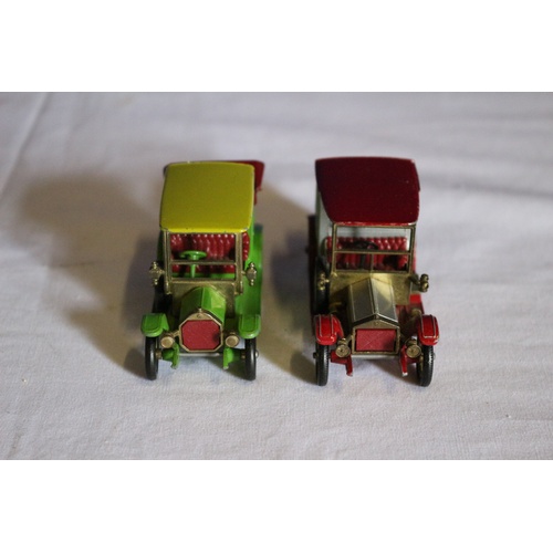 523 - Pair of Vintage Metal Cars