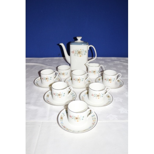 559 - Royal Doulton Pastorale Coffee Set