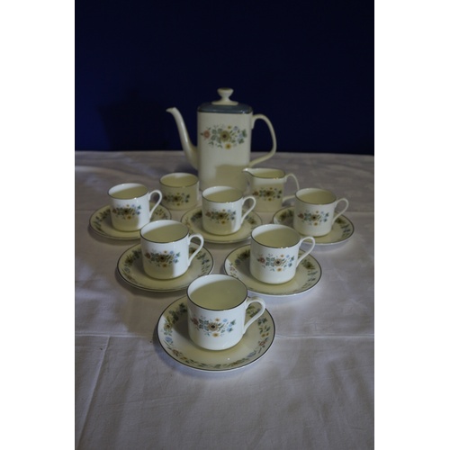 559 - Royal Doulton Pastorale Coffee Set