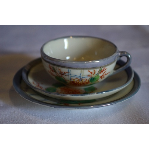 565 - Vintage Japanese Lustre Toy Teaset