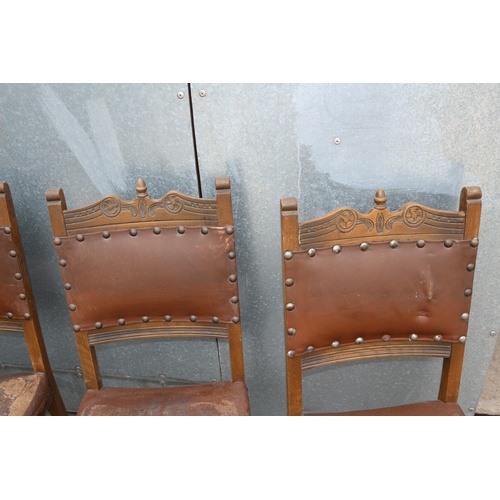 586 - Set of 6 Very Early 'Old Charm' Acorn Chairs. Includes 2 x Carvers and 4 x Standard Chairs. These ar... 